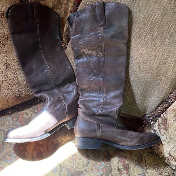 Dolce Vita brown high quality leather riding knee boots. - Picture 2 of 5